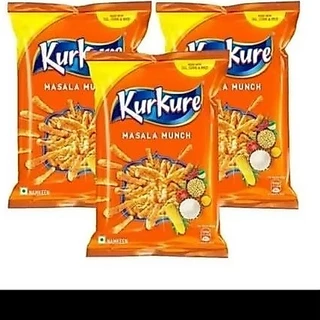 PACK OF 3:- Kurkure the perfect Indian snack 82g