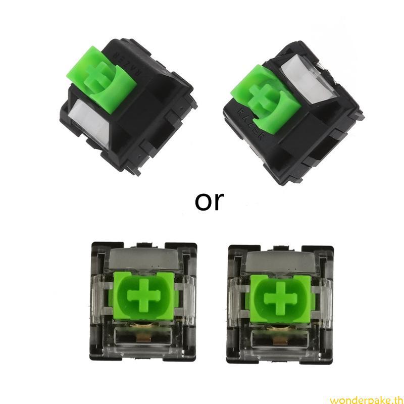 Wonder Green SMD Switches 3 Pin สําหรับคีย์บอร์ดเชิงกล BlackWidow Lite