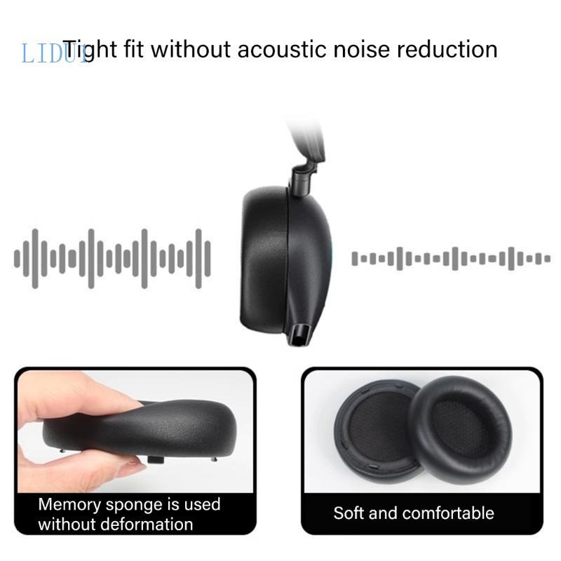 LIDU1 Professional Earpads สําหรับ AW920H ชุดหูฟังสําหรับเล่นเกมแผ่นรองหูฟังแถบคาดศีรษะ Pad