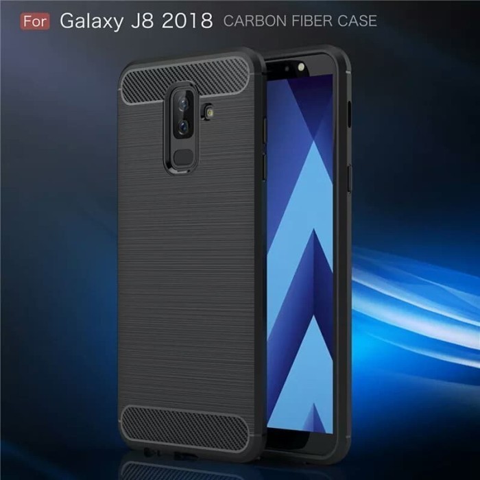 IPAKY CASE SAMSUNG J800 J8 2018 CASE RUGGED คาร์บอนเกราะ ANTI SHOCK