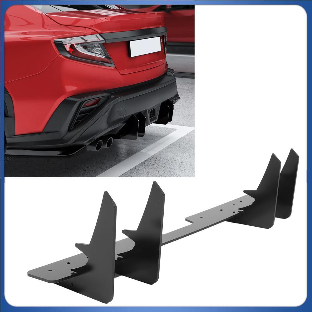 Mingstoree-th สปอยเลอร์กันชนหลังสีดำเงาDiffuserสำหรับSTI 2022+ Sporty Look Body Kit Splitter Enhanced Aerodynamics