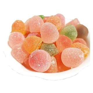 Jelly🍭เยลลี่สอดไส้ รสผลไม้ 500-1000g. เยลลี่หนึบ เคลือบน้ำตาล ขนมเยลลี่ เยลลี่มีไส้