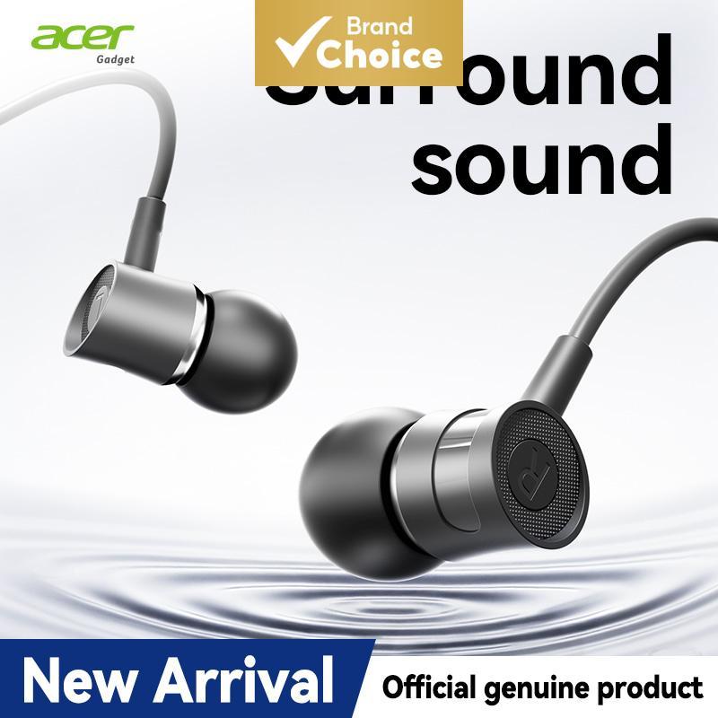 Acer OHW357 หูฟัง Type-C แบบมีสายพร้อมไมโครโฟนหูฟัง Bluetrum 136D ชิป Plug-And-Play ชุดหูฟังออกแบบหูฟังสําหรับเพลงทุกวันใช้เสียงที่มั่นคง