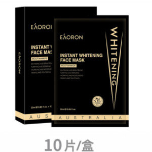 Australia EAORON Australia Black Mask Repair Brightening Moisturizing คลีนซิ่งมาส์กสีดํา 10 ชิ้น/กล่