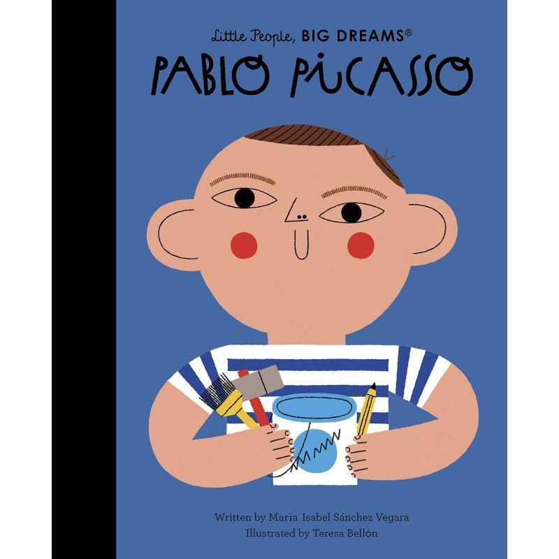 คนตัวเล็ก Big Ideal Series Pablo Picasso Picasso หนังสือซาเบลดั้งเดิมภาษาอังกฤษ