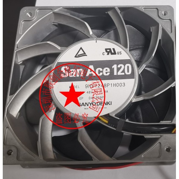 [พัดลมระบายความร้อนพร้อมสต็อก] 9HV1248P1G001 9HV1248P1G008 48V 9HV1248P1H001 9HV1248P1G013
