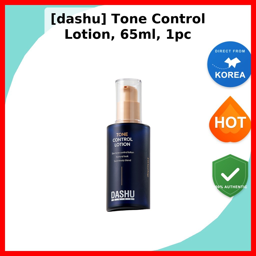 [dashu] Tone Control Lotion, 65ml, 1pc / Korean Tone Control Lotion / สูตรบางเบา / ของแท้ 100% โดย M