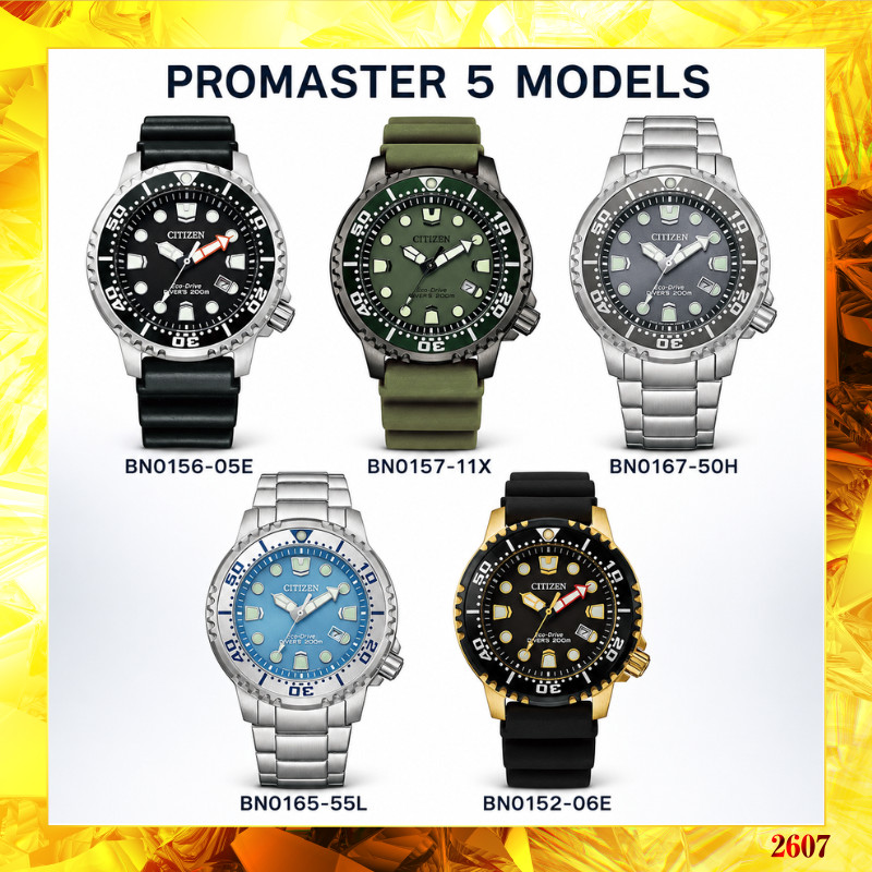 [CITIZEN] PROMASTER Eco-Drive 200m Diver Men's Watch Multiple Models