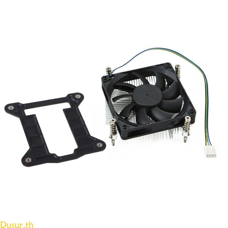 พัดลม ITX หม้อน้ําแบบบางสําหรับ LGA 1155 1156 1150 1151 พัดลมระบายความร้อน CPU หม้อน้ํา