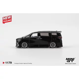 MINI GT No.1179 Toyota Alphard 40 KUHL Black MGT01179