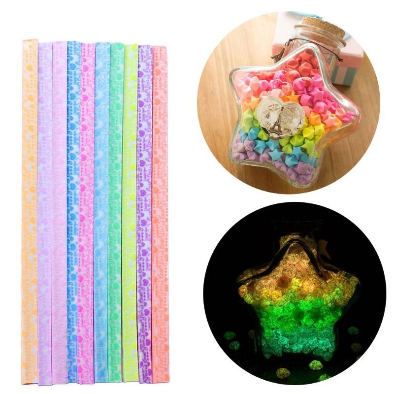 MT Star Fold Paper Star Paper Strips Double Sided Folding Star Paper Strips Set