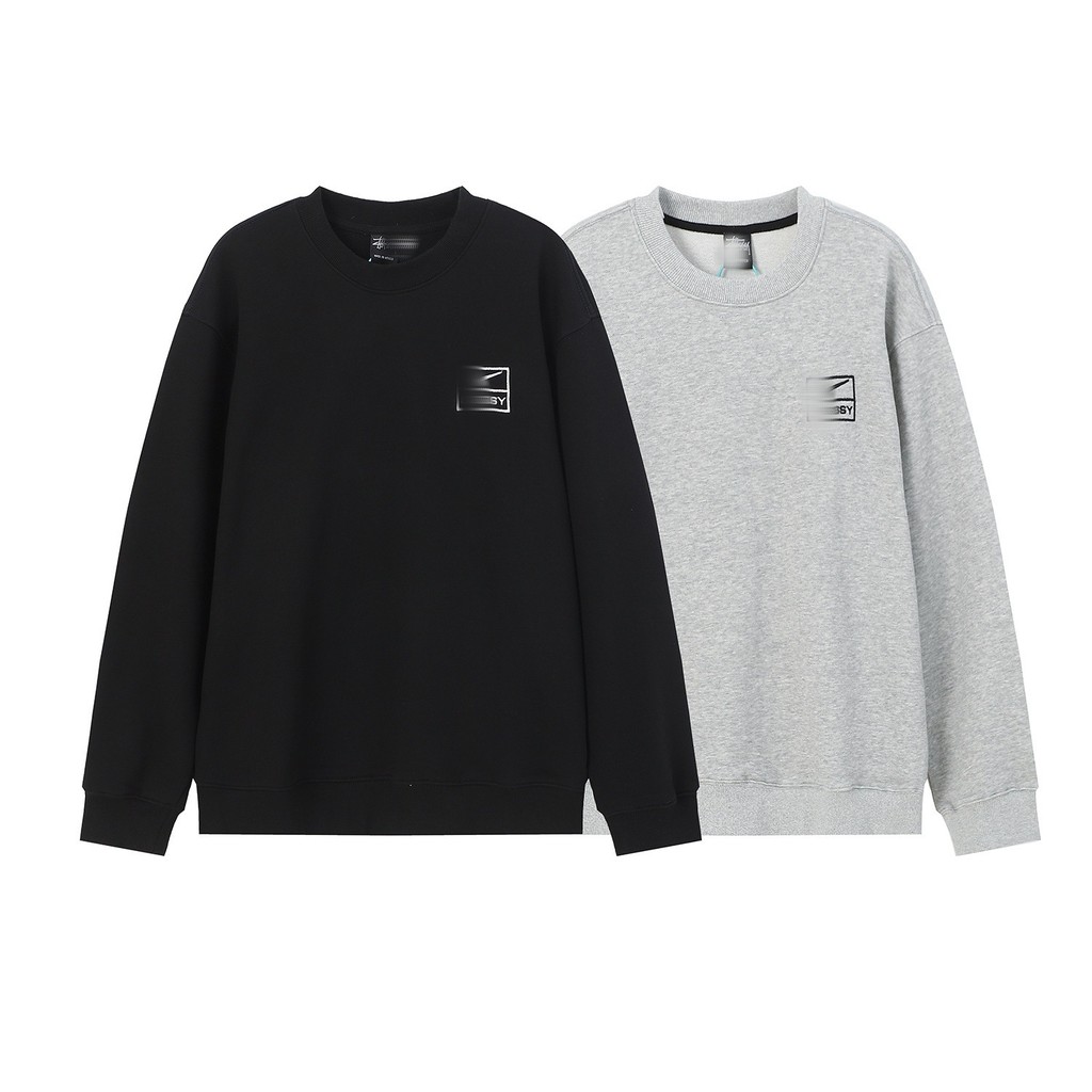 R9Y9 Stu Joint เย็บปักถักร้อย Ouyang Nana สไตล์เดียวกัน Stu Hook เสื้อกันหนาวชุดลําลองกางเกงสูทแขนยา