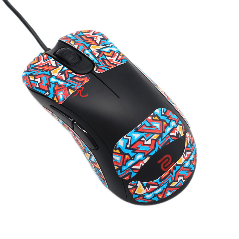 ยอดนิยม ZOWIE ZOWIE EC1-C EC2-C EC3-C EC3C เมาส์สติกเกอร์กันลื่นปุ่มสติกเกอร์ด้านข้างเหงื่อ
