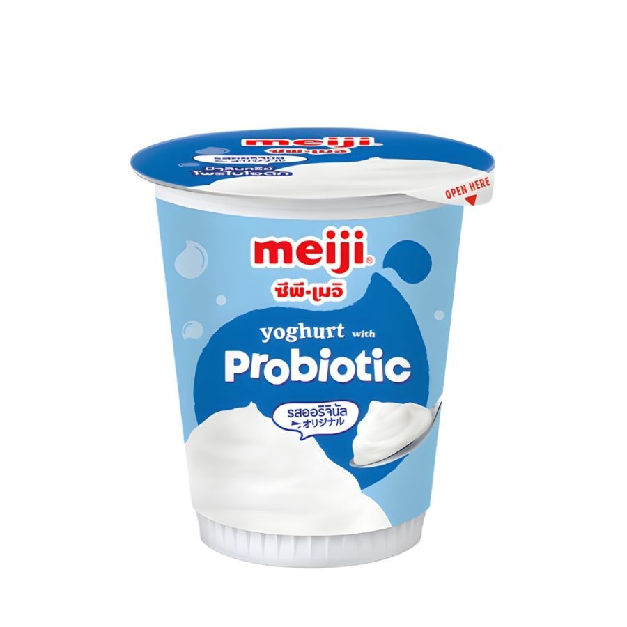 เมจิ โยเกิร์ตธรรมชาติ Meiji Yoghurt Plain 135g.