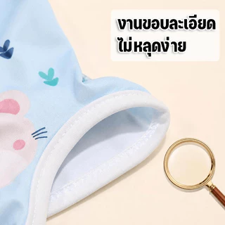 ชุดทำหมันแมว หลังผ่าตัดป้องกันเลีย ระบายอากาศ ชุดผ่าตัด น่ารักการ์ตูน ปรับขนาดได้ ใช้ได้ตลอดทั้งปี