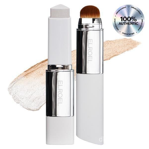 ELROEL BLANC V คอนซีลเลอร์สติ๊ก (พร้อมหัวแปรงที่ถอดออกได้) -สี-แขวนเกาหลี Skin Care Foundation Stick