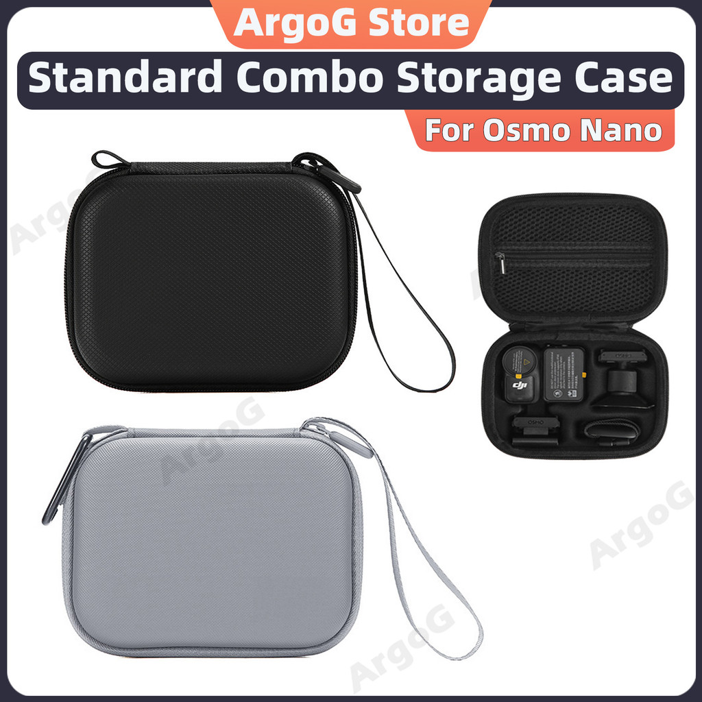 ArgoG กระเป๋าถือสําหรับ DJI Osmo Nano Standard Combo Hard Shell อุปกรณ์เสริมกระเป๋าแบบพกพา