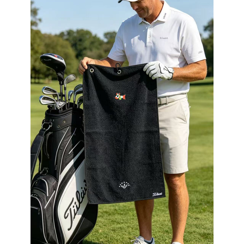 26ss Golf logo Microfiber Waffle Golf Towel Golf towe Sports Towel