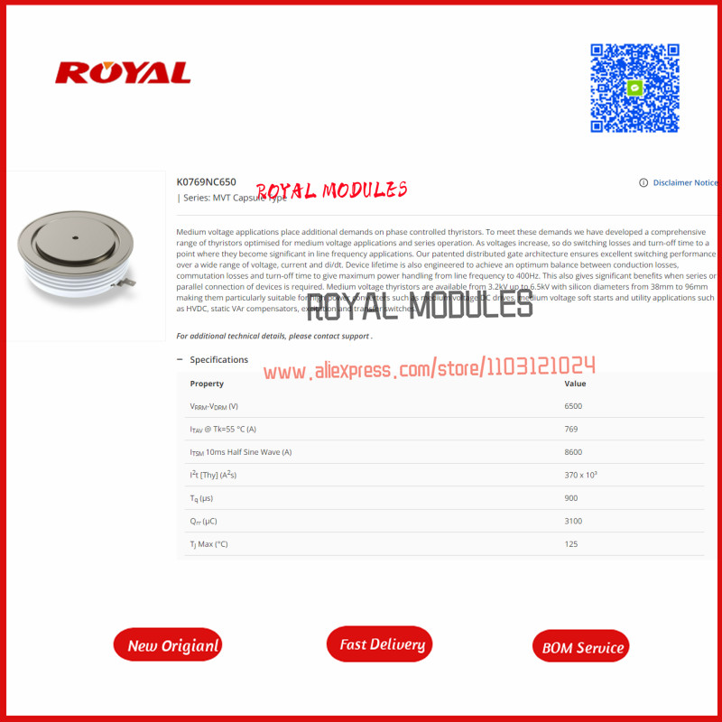 K0769NC650 K0769NC650CAM KA500A900V-8 KA500A-1400V K3503FC520 K0349LC600 K0349LC650 J45KKEOT18I KK10