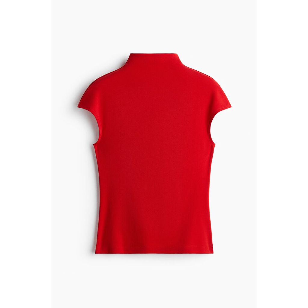 H&M(เอชแอนด์เอ็ม) เสื้อเจอร์ซีย์คอปาดทรงทันสมัย ผู้หญิง 1351683_1