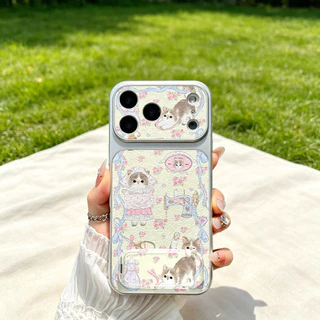 🦋🐌เข้ากันได้ เคสไอโฟน 17PROMAX 17/16PRO 15PLUS iPhone 14PRO 13PROMAX Apple 12 11PRO-HLMBKP14
