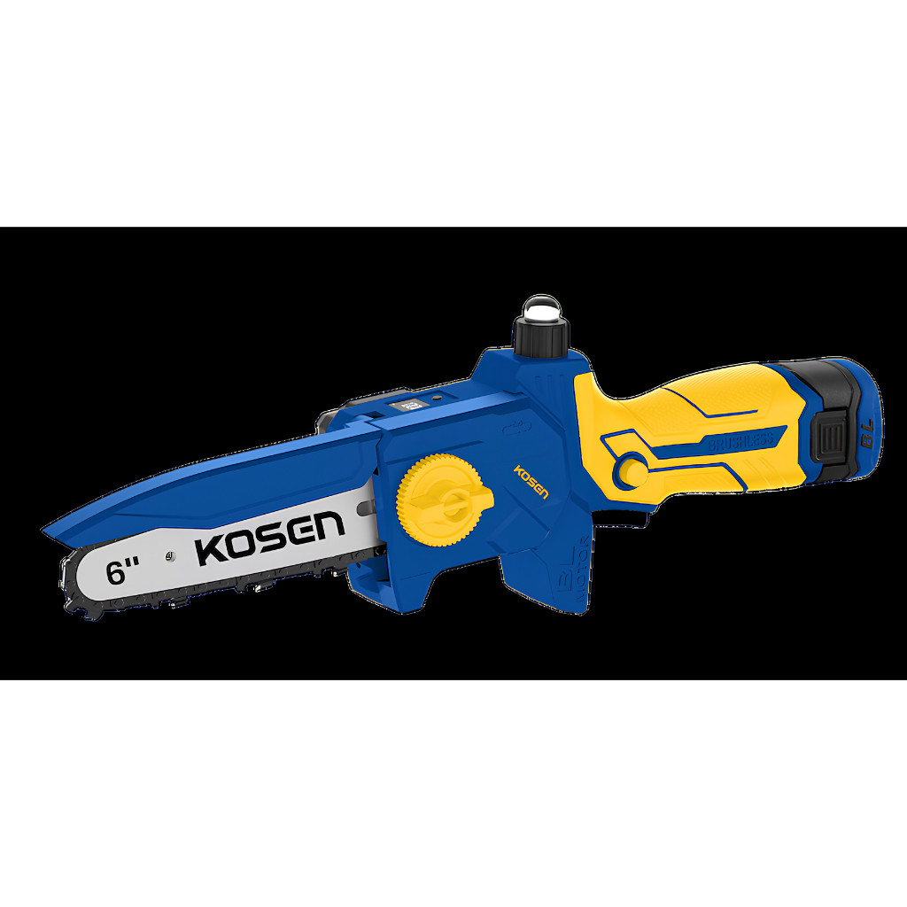 KOSEN เลื่อยไฟฟ้า 6 นิ้ว 16.8V KS-4005 เลื่อยไฟฟ้าไร้สาย เลื่อยโซ่ไฟฟ้า เลื่อยแบตเตอรี่
