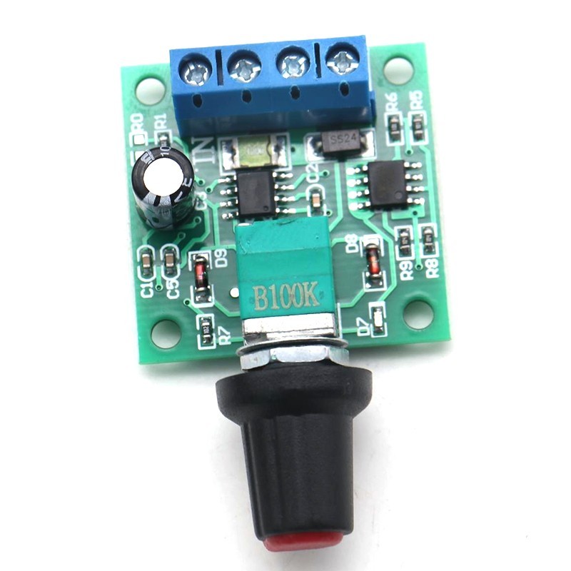 บี. บี. PWM มอเตอร์ควบคุมความเร็ว 1.8V 3V 5V 6V 12V2A สวิทช์ควบคุมความเร็ว 1803BK มอเตอร์ควบคุม O0DD