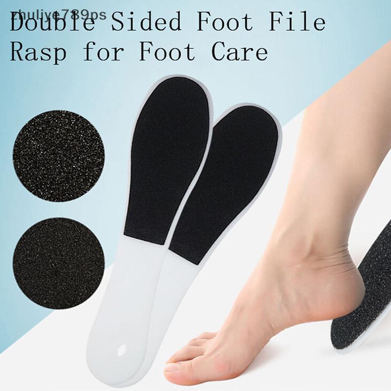 Zhuliye789ps] 1 PC ใหม่แฟ้มเท้าสองด้าน Rasp แคลลัส Hard Skin Remover Removal Pedicure ใหม่