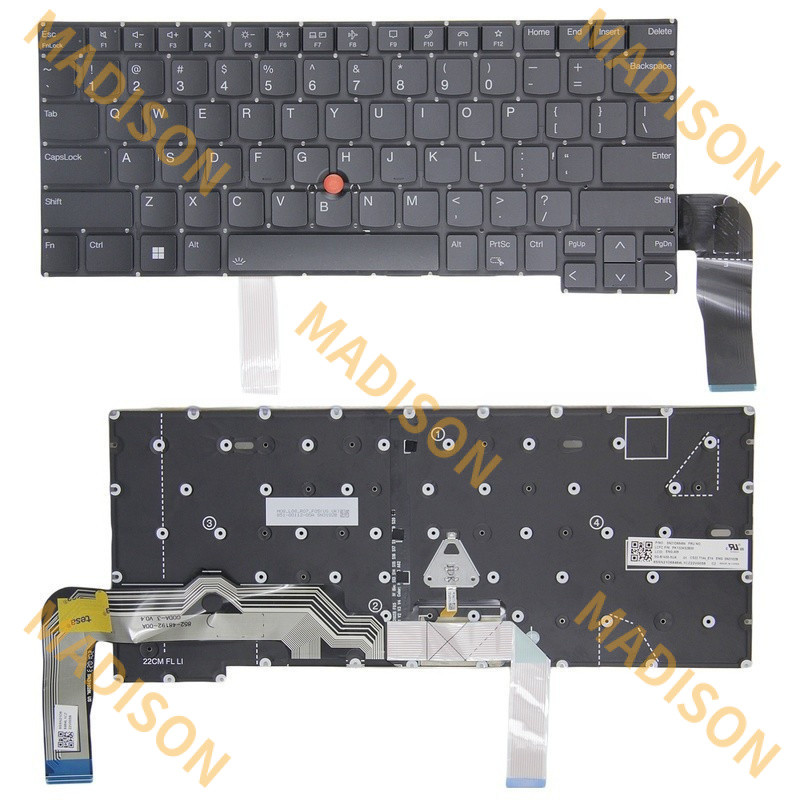เหมาะสําหรับแป้นพิมพ์ Lenovo T14S Gen3 Gen4 R14 E14 Gen5 Gen6 T14p Gen1 NEO14