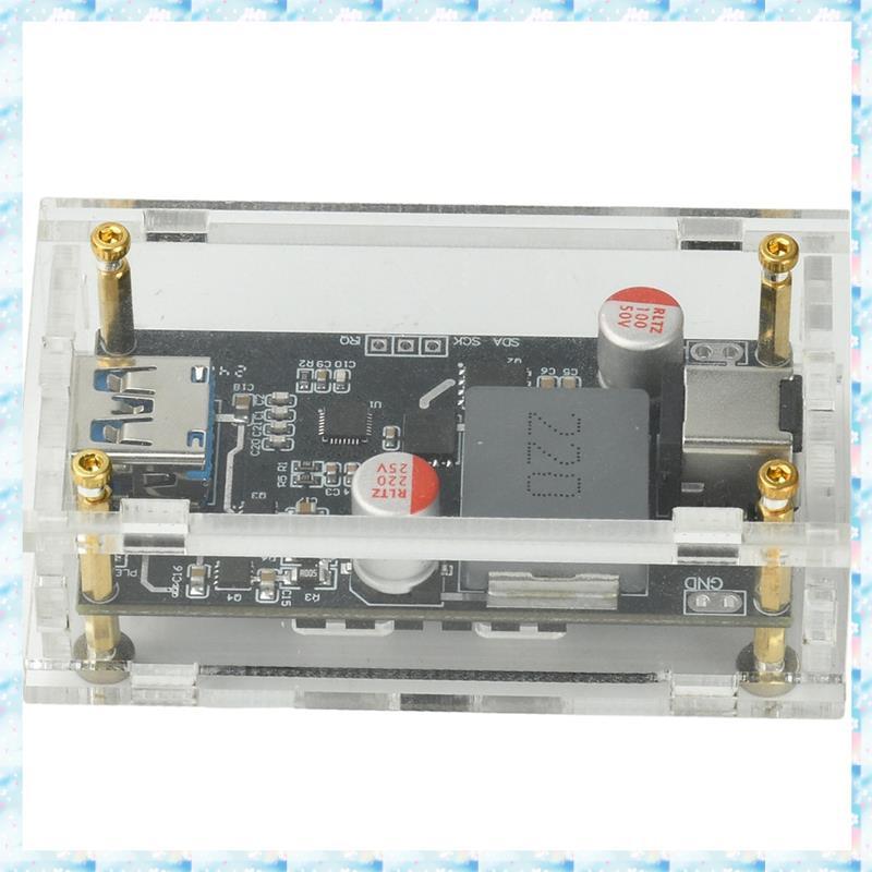 [R QMU] DC 6-30V 140W โมดูลชาร์จเร็วหลายโปรโตคอลบอร์ดป้องกันเครื่องชาร์จกําลังสูงสําหรับ QC4.0+/5.0 