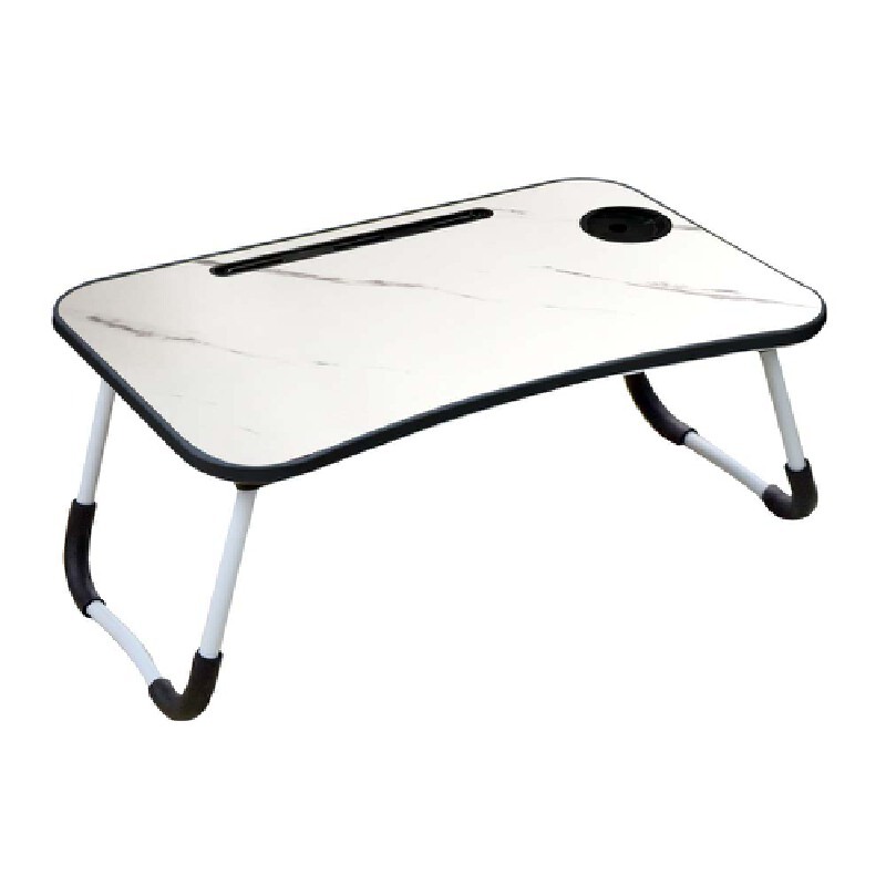 C TOUCH POINTS โต๊ะแล็ปท็อป 40X60 ซม. ลายหินอ่อนขาว