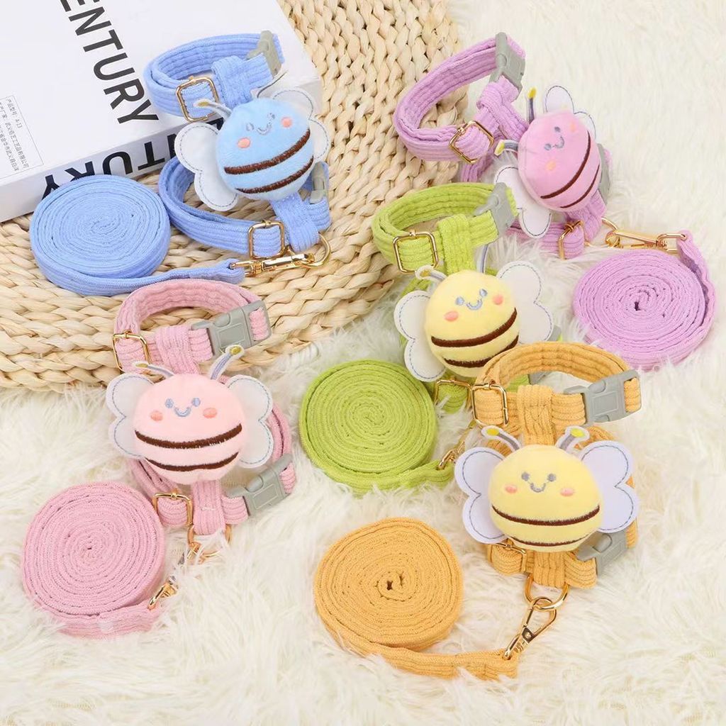 เชือกลากขายดี Bee Cat Anti-shedding ปรับรูปตัว I สัตว์เลี้ยงขนาดเล็กเฉพาะ Cat Villa Cat Villa Cat Vi