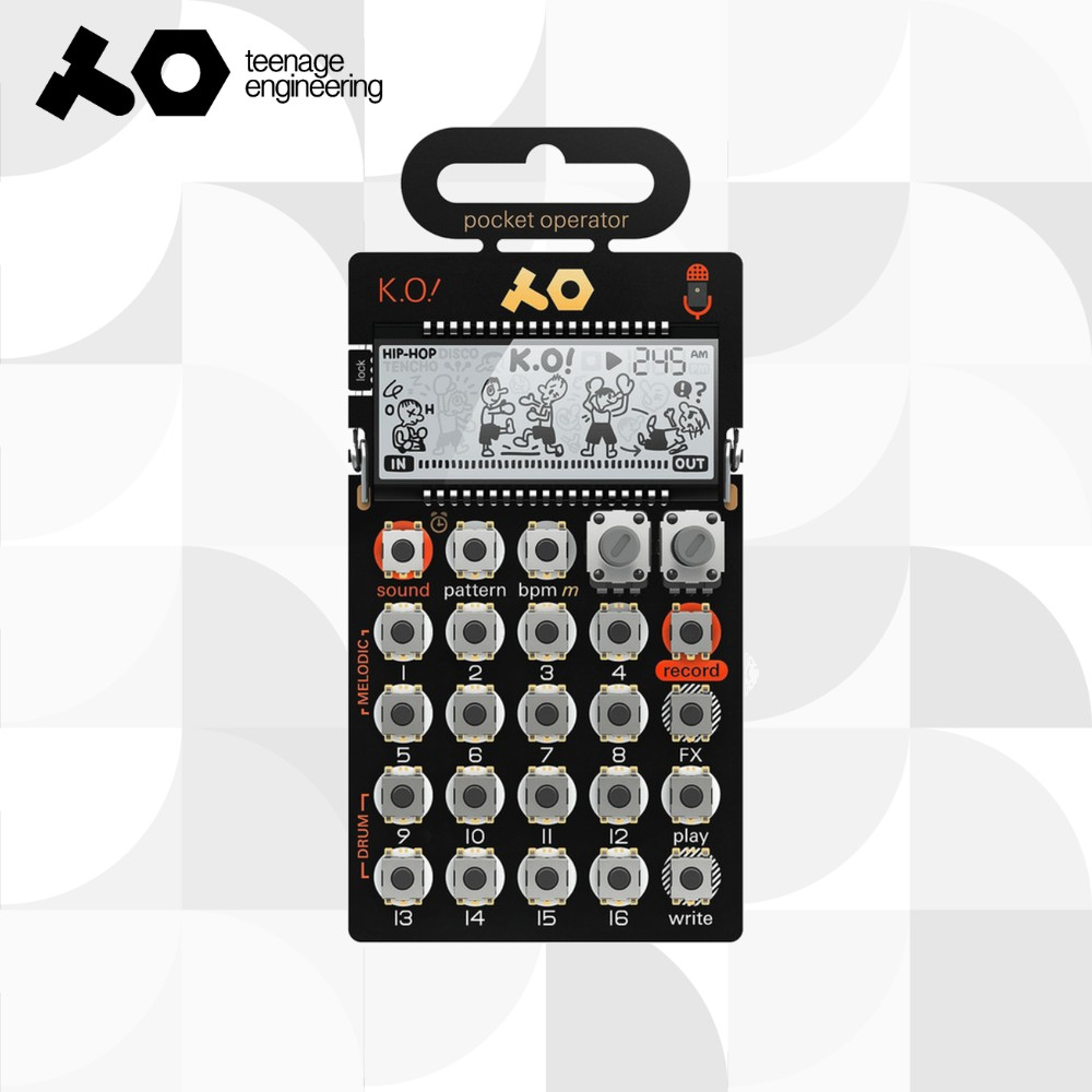 teenage engineering PO-33 ko Portable Synthesizer เครื่องสังเคราะห์เสียงพกพา【ส่งตรงจากญี่ปุ่น】