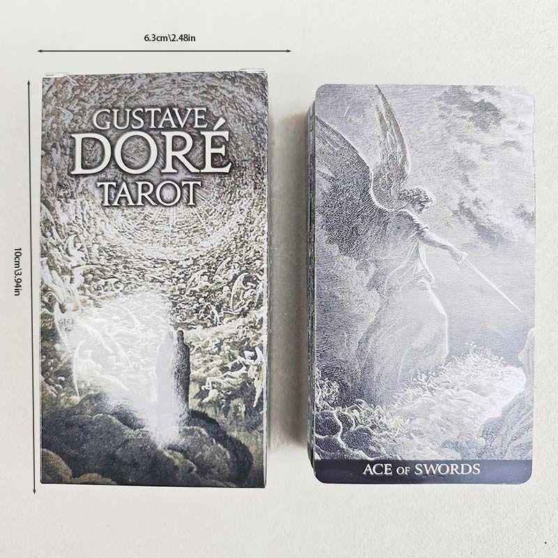 Gustave Doré Tarot Gustave Doré Tarot Gustave Doré Tarot การ์ดเกมกระดานภาษาอังกฤษผลิตภัณฑ์คุณภาพสูง