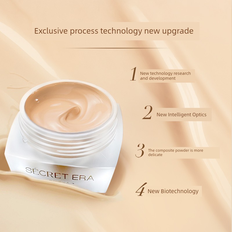ครีมรองพื้น foundation เกาหลี เกาหลี Secret Era Liquid Foundation 5th Generation Skin Nourishing คอน