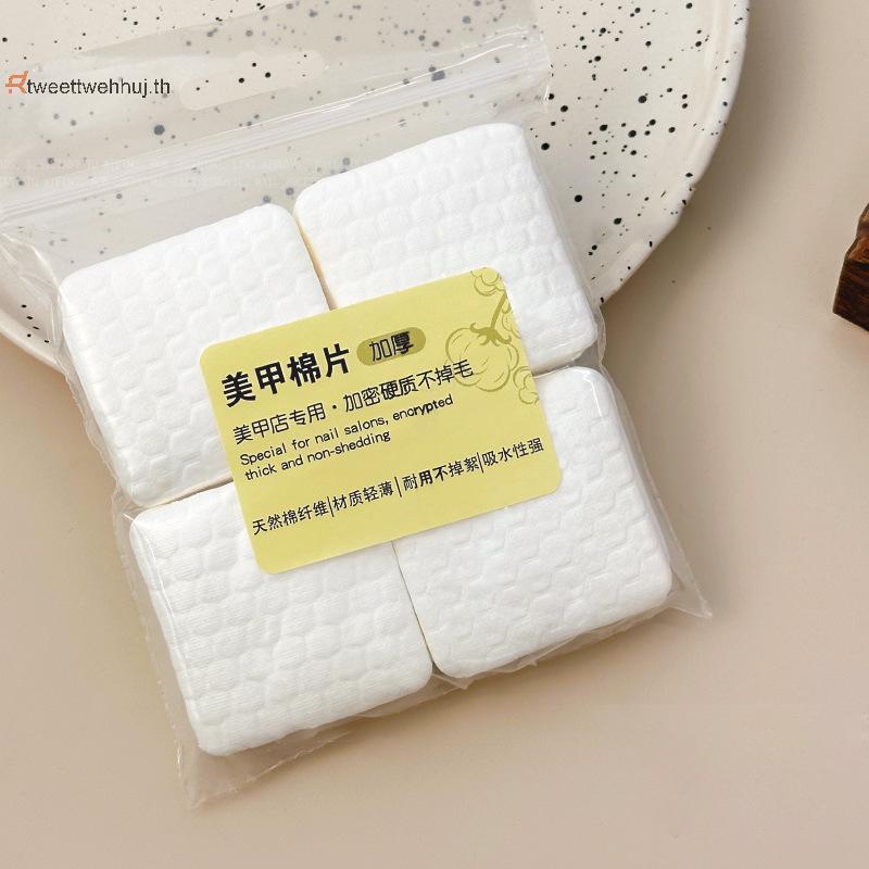Tw 200/500Pcs Thiening อาชีพผ้าฝ้ายสําหรับเล็บผ้าเช็ดทําความสะอาด Lint-ฟรีเล็บ CottonGel Polish Remo