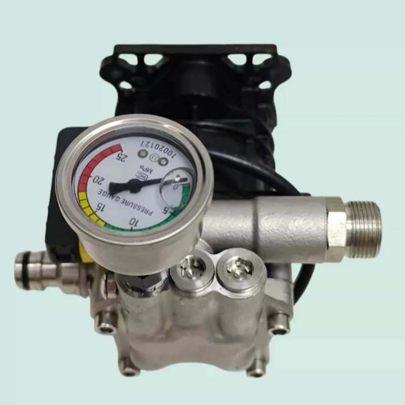 Stainless Plunger Pump 6.5L/min 12Bar 2800RPM ใช้กับสารเคมี