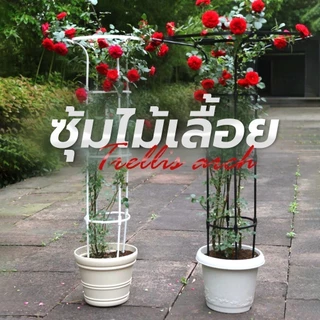 （ราคาขายส่ง）95cm/145cm*28cm ซุ้มกุหลาบ ซุ้มกุหลาบเลื้อย โครงกุหลาบเลื้อย ซุ้มไม้เลื้อย เหล็กแข็งแรง ท่อเหล็กเคลือบ PE