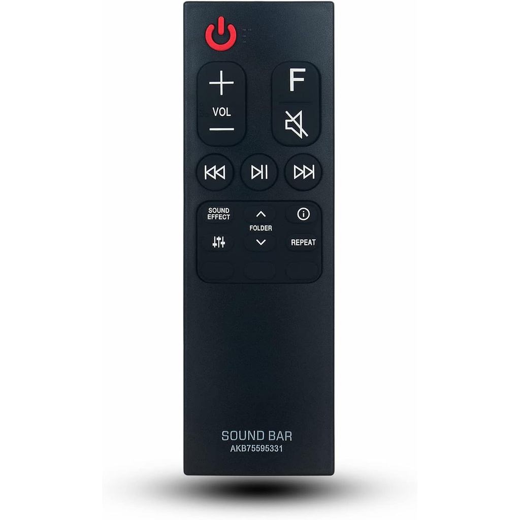 เปลี่ยนSoundbarรีโมทคอนโทรลสําหรับLG Sound Bar SL6Y SN6Y S65S3-S SL5Y SPN5B-W SPL5B-W SL4Y SL4 SNC4R