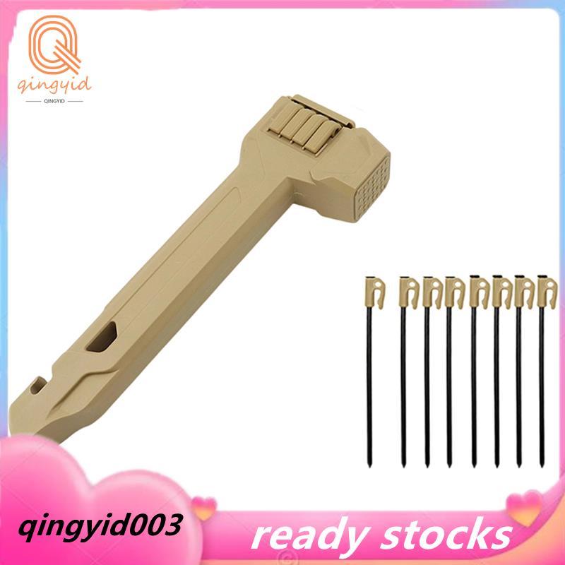 Multi Camping Hammer Outdoor Camping เต็นท์มัลติฟังก์ชั่น Ground Dinghammer ดึงและเปิด