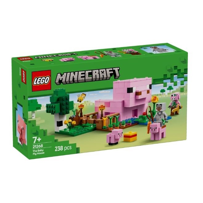 LEGO® Minecraft® The Baby Pig House 21268 (#25283)