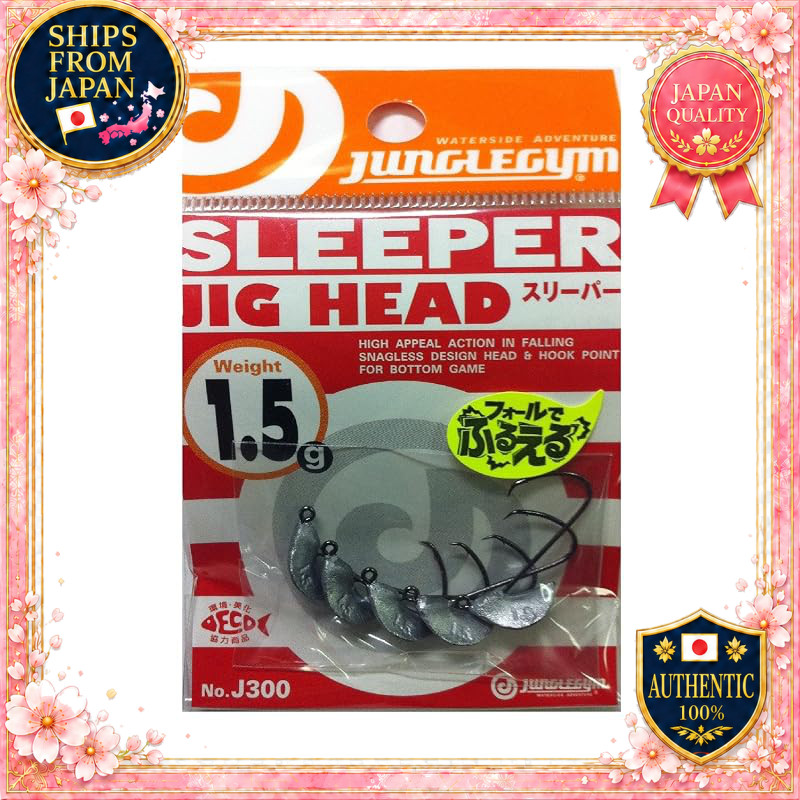 Jungle Gym J300 Sleeper Fishing Lure (Common Specs: 2g, 2.5g, 3g, 4g, 5g, 6g)