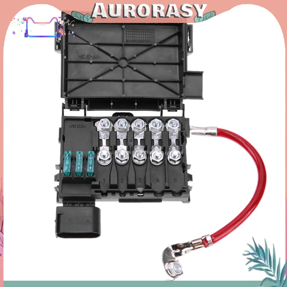 [AURORASY]กล่องแบตเตอรี่รถยนต์สําหรับกอล์ฟ MK4 Bora 4 Seat Leon Toledo 1J0 937 617 D 1J0 937 550 A 1