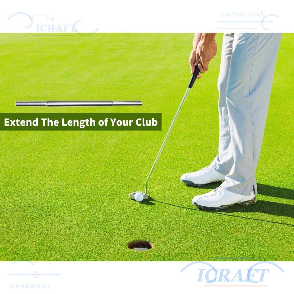 CRAFTML Golf Shaft Extender, 0.580/0.0600 เหล็ก Golf Club Extensions, ติดตั้งง่าย Universal Golf Clu