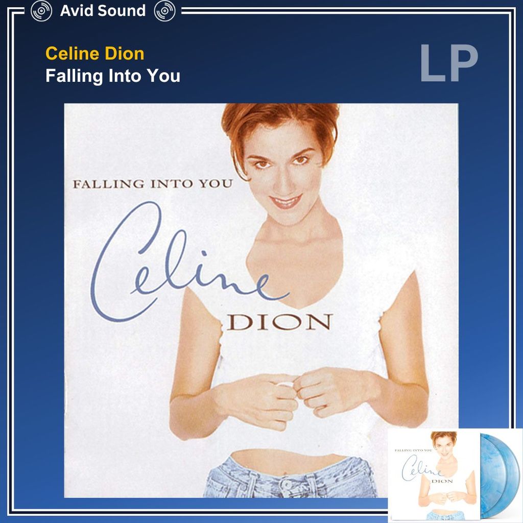 แผ่นเสียง Celine Dion Falling Into You ใหม่ ซีล Celine Dion Vinyl LP