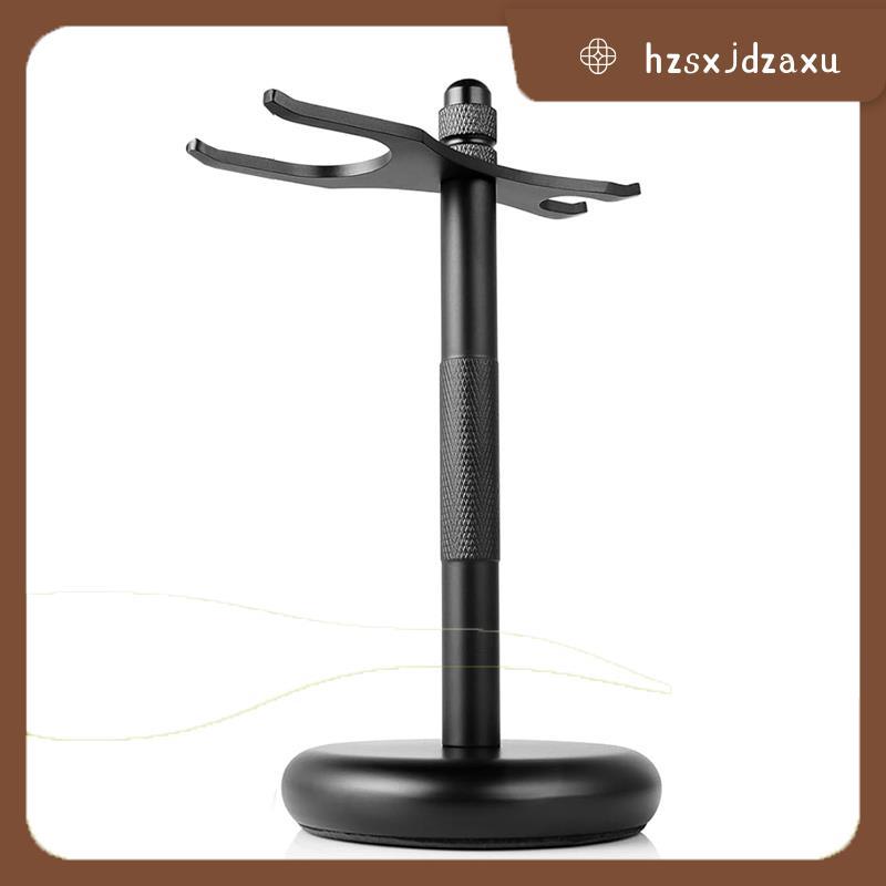 hzsxjdzaxuSafety Razors Stand with Brush Holder Razors Holder Stable to Prolong the Life of Your Raz