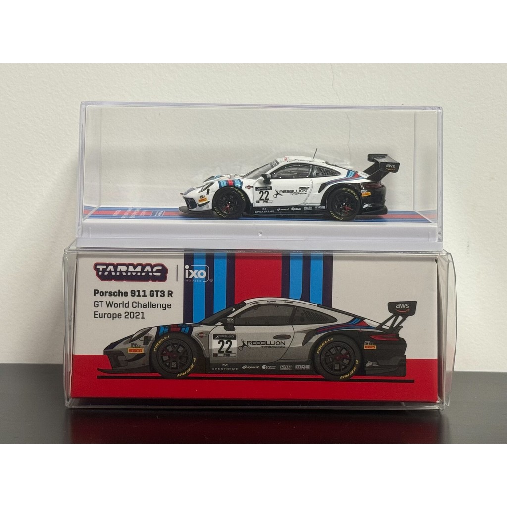 .超的的的的全新款热卖ค ทํางาน 1/64 Porsche 911 GT3 R GT World Challenge Europe 2021-ไต้หวัน 7-Eleven Special E