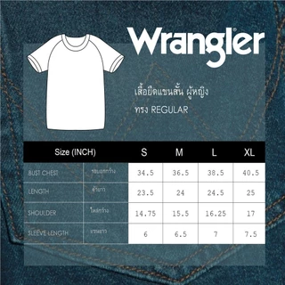 WRANGLER เสื้อยืดแขนสั้นผู้หญิง รุ่น WR SC26WTSSC13 สีฟ้า