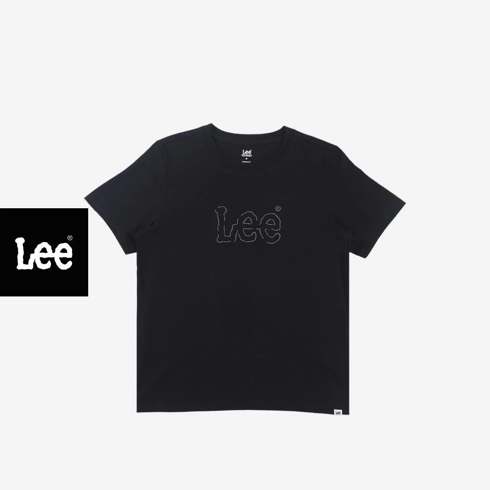 LEE เสื้อยืดแขนสั้นผู้หญิง ทรง Regular รุ่น LE F125WTSSF15 สีดำ