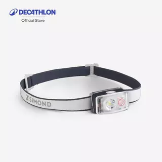 Decathlon Rechargeable Head Lamp ไฟฉายคาดหัวแบบชาร์จผ่าน Usb-C ให้ความสว่าง 150 ลูเมน รุ่น Ul500 - Grey
